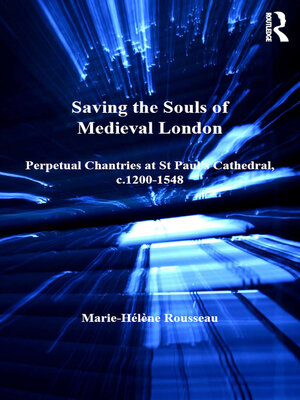 cover image of Saving the Souls of Medieval London